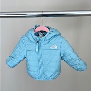 The North Face Sky Blue Hooded Jacket